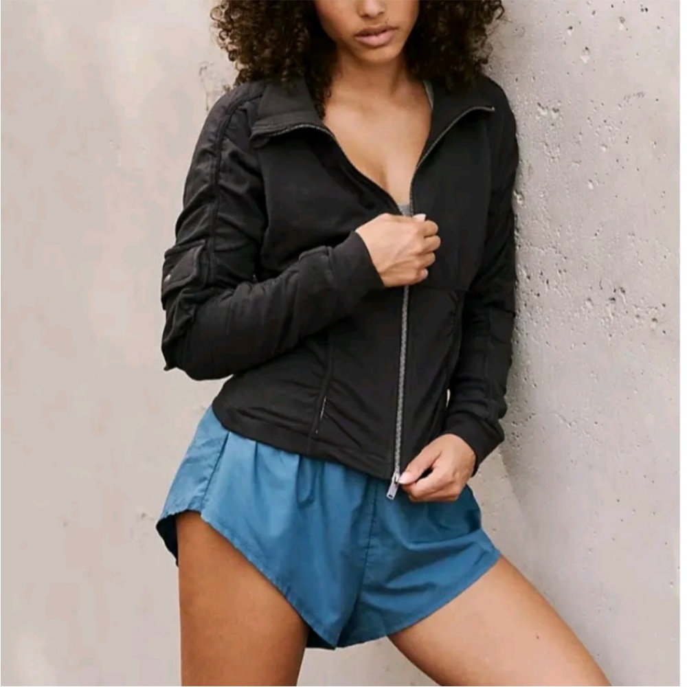 Free People Movement Foundation Jacket Black Small NWT